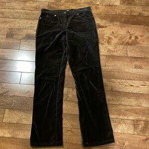 Michael Kors Black Velour Pant Size 6